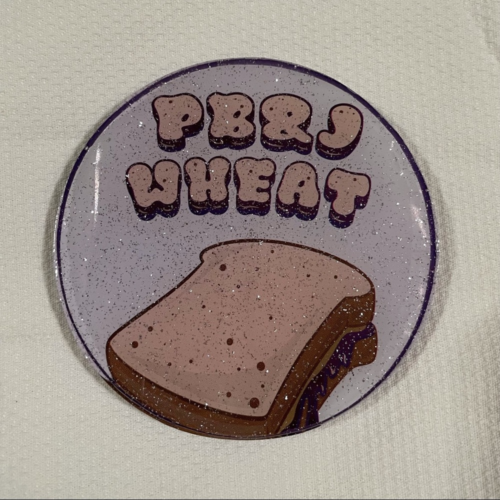 Ingenious Brewing “PB & J Wheat” Handmade Coaster